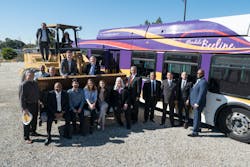 The city of Glendale held its official ground breaking for the Beeline Maintenance Facility in Glendale, California. The city of Glendale held its official ground breaking for the Beeline Maintenance Facility in Glendale, California.