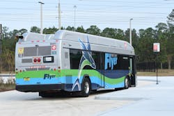The $33.9 million East Corridor project is funded by the FTA, Florida Department of Transportation and the JTA. The $33.9 million East Corridor project is funded by the FTA, Florida Department of Transportation and the JTA.