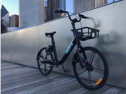 CycleHop has announced the HOPR electric bicycle, the first e-bike designed for bike share programs that includes electric drive capabilities.