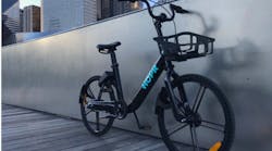 CycleHop has announced the HOPR electric bicycle, the first e-bike designed for bike share programs that includes electric drive capabilities.