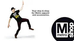 Riders will now be able to take home Metro's brand at M Shop, Metro’s brand new pop-up retail store conveniently located at Metro Center Station.