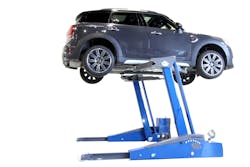 MAHA has introduced the Mobile 2-Post Lift.