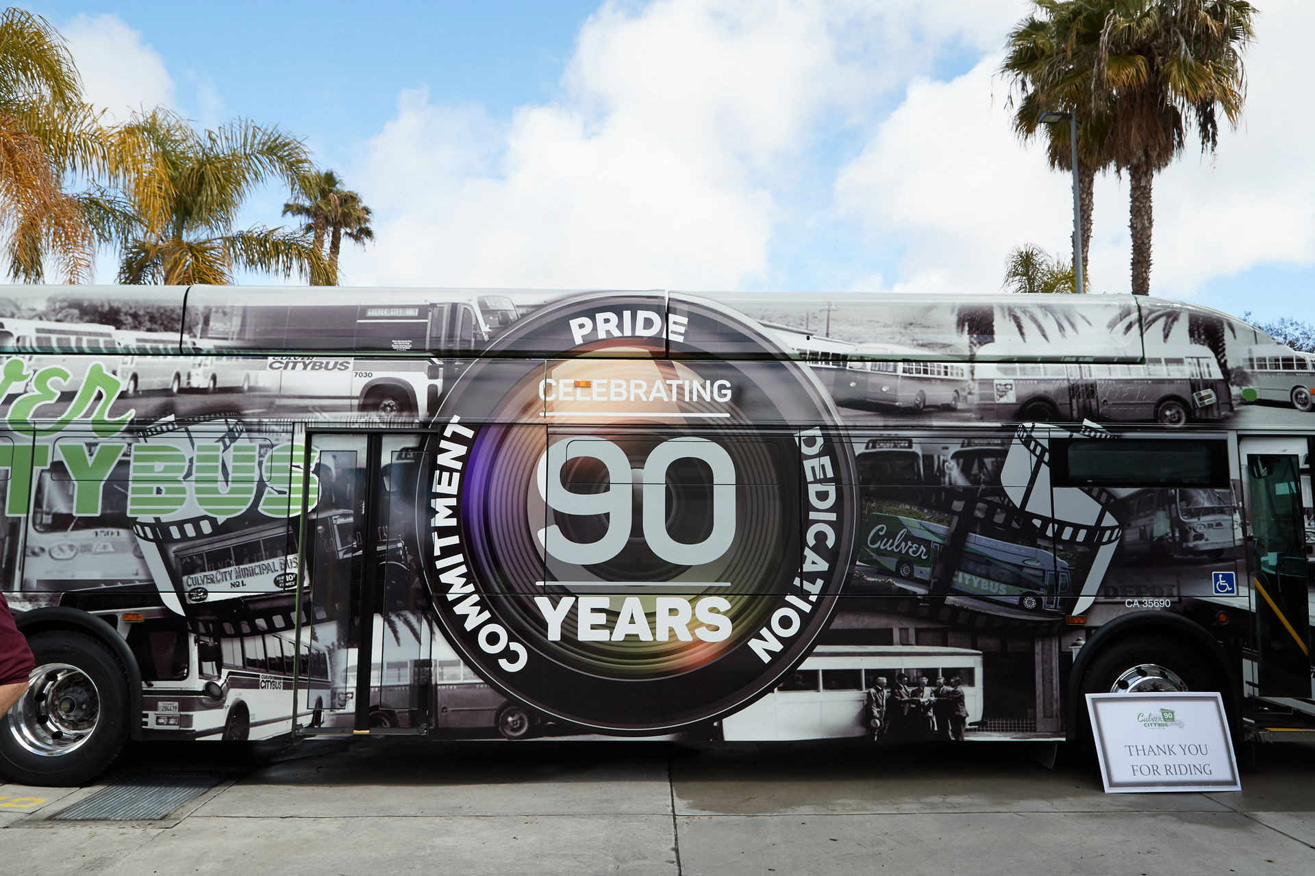 Culver CityBus celebrated our 90th anniversary on March 3, 2018.