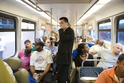 DART's Morgan Lyons, V.P. of External Communications, said while messaging changes year in and year out, consistent reminders become part of the daily routine to help mitigate the spread of germs. DART's Morgan Lyons, V.P. of External Communications, said while messaging changes year in and year out, consistent reminders become part of the daily routine to help mitigate the spread of germs.