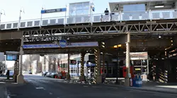 The Chicago Transit Authority has unveiled new, interactive public artwork at the Damen Blue Line station, the latest CTA station to receive unique artwork.