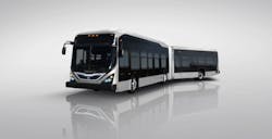 Rendering of the new buses will be used for transporting guests across LAX's airfield between gates and terminals. Rendering of the new buses will be used for transporting guests across LAX's airfield between gates and terminals.