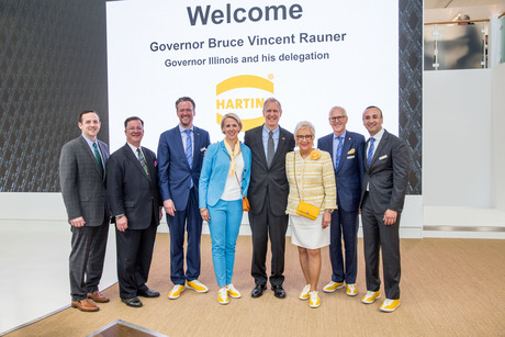 Governor Rauner visits HARTING.