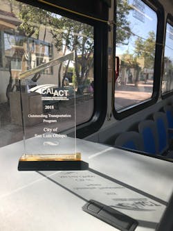 CalACT named SLO Transit the Outstanding Transportation Agency for 2018. CalACT named SLO Transit the Outstanding Transportation Agency for 2018.