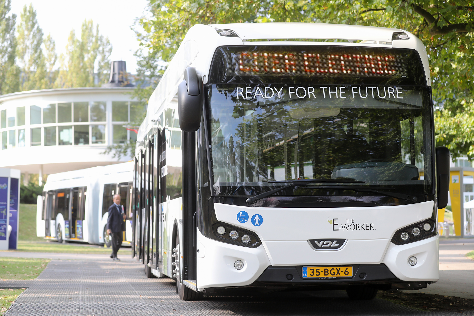 The 2016 InnoTrans Bus Display featured a variety of electric buses with a 1,640-foot test track for demonstrating the vehicles.