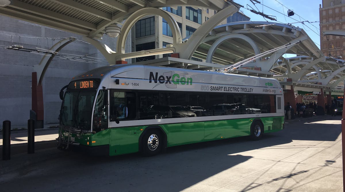 The Greater Dayton RTA NexGen electric trolleys will be incorporated into the agency&rsquo;s recent order of 26 of the new dual-mode, battery and electric-wire-powered buses.