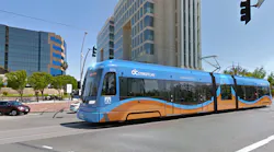 The OCTA on March 26 selected the OC Streetcar vehicles. This artist rendering shows the concept for the vehicles, though the exact design and branding of the streetcars will be determined later this year.
