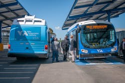 As the Santa Clara Valley Transportation Authority prepares to roll out its new Proterra all-electric buses, it is teaming up with Prospect Silicon Valley and other Bay Area tech companies to pilot a cutting-edge system that will manage the charging of the new electric buses while reducing the impact on the state’s electric grid. As the Santa Clara Valley Transportation Authority prepares to roll out its new Proterra all-electric buses, it is teaming up with Prospect Silicon Valley and other Bay Area tech companies to pilot a cutting-edge system that will manage the charging of the new electric buses while reducing the impact on the state’s electric grid.