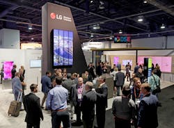 LG Electronics USA showcased advanced digital signage solutions at the 2018 Digital Signage Expo. LG Electronics USA showcased advanced digital signage solutions at the 2018 Digital Signage Expo.