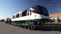 Alstom has shipped the first trainset for Panama metro line.