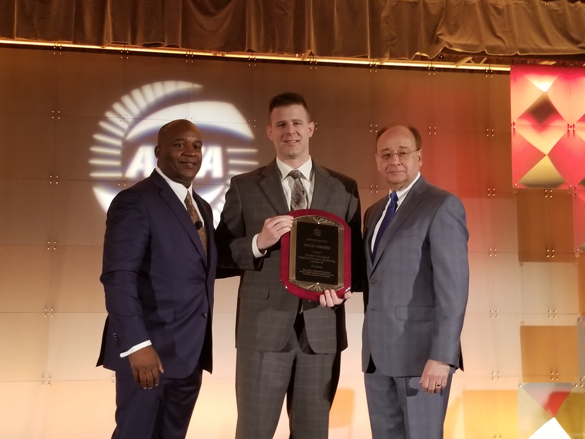 Greater Cleveland Regional Transit Authority has won the APTA GOLD Award for Safety.