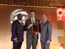 Greater Cleveland Regional Transit Authority has won the APTA GOLD Award for Safety. Greater Cleveland Regional Transit Authority has won the APTA GOLD Award for Safety.