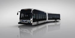 The 20 BYD 60-foot articulated buses being delivered are battery-electric, and the first in their category available in the US. The 20 BYD 60-foot articulated buses being delivered are battery-electric, and the first in their category available in the US.