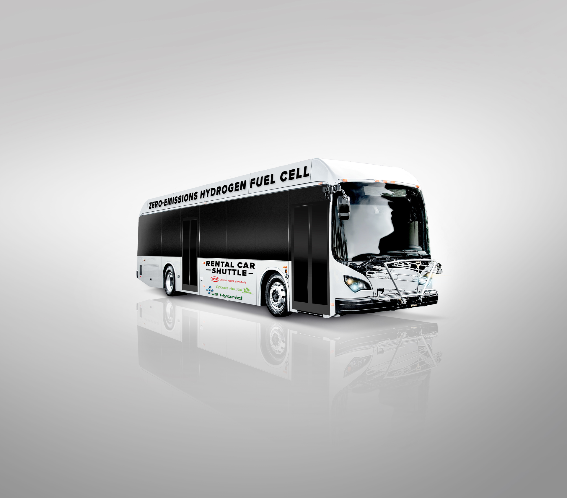 BYD has teamed with US Hybrid Corporation, a 20 year industry leader, to develop a hydrogen fuel cell battery-electric bus.