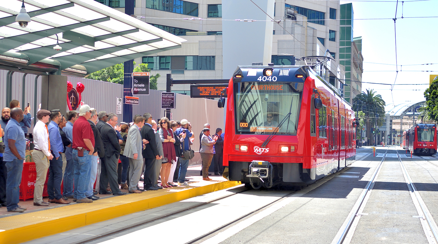 The Courthouse Station will provide convenient trolley access for downtown&rsquo;s growing community and is adjacent to the new 22-story $555 million State Superior Court Building.