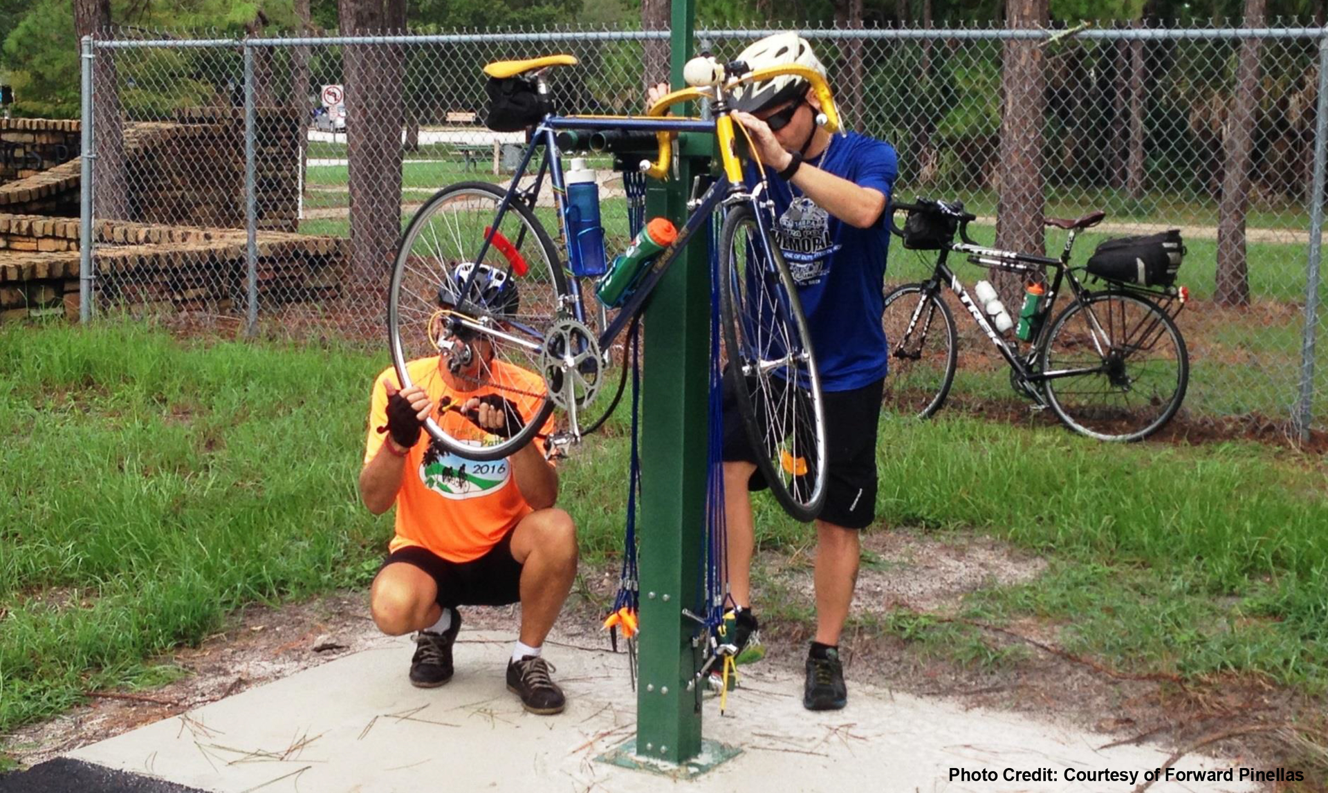 bike pumping station near me