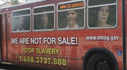 The New Mexico attorney general's office worked in concert with the transit agency on a public awareness campaign. The New Mexico attorney general's office worked in concert with the transit agency on a public awareness campaign.