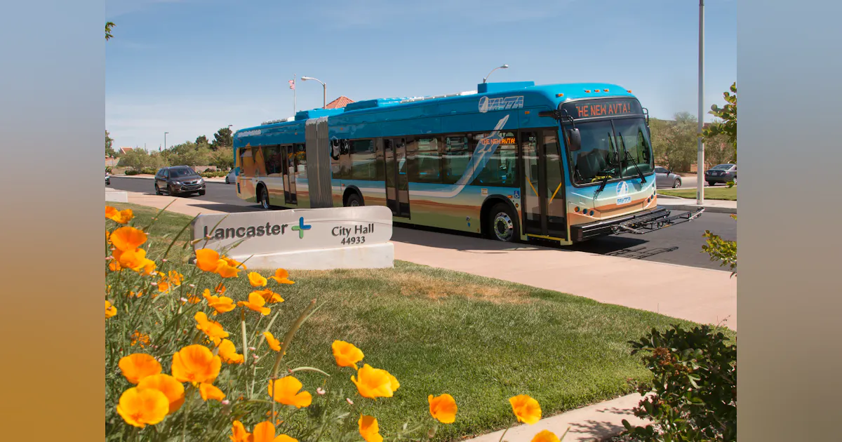 Avta Bus Antelope Valley Transit Authority Achieves Historic Milestone with ...