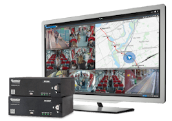 An enterprise-class IP video recording and management solution with vehicle metadata integration, wireless video and data extraction, and all channel licenses included. An enterprise-class IP video recording and management solution with vehicle metadata integration, wireless video and data extraction, and all channel licenses included.