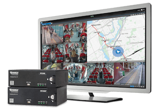 An enterprise-class IP video recording and management solution with vehicle metadata integration, wireless video and data extraction, and all channel licenses included.