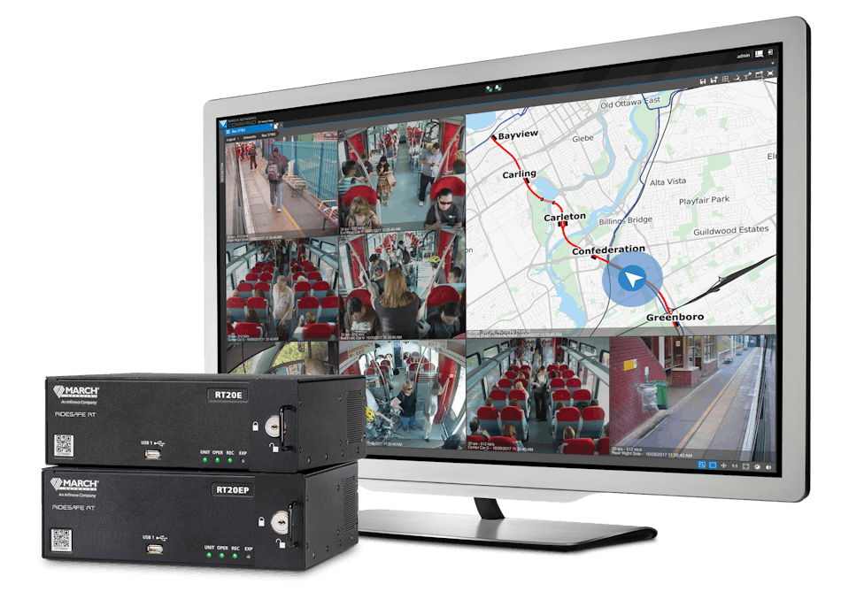 An enterprise-class IP video recording and management solution with vehicle metadata integration, wireless video and data extraction, and all channel licenses included.