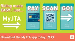 JTA has announced that 7-day and 31-day e-tickets have been added to available selections on the MyJTA mobile ticketing application.