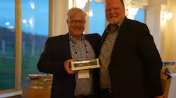 Tim McCullagh, director of-operations for Kincaid Coach was the very lucky winner of the NASCAR drawing.