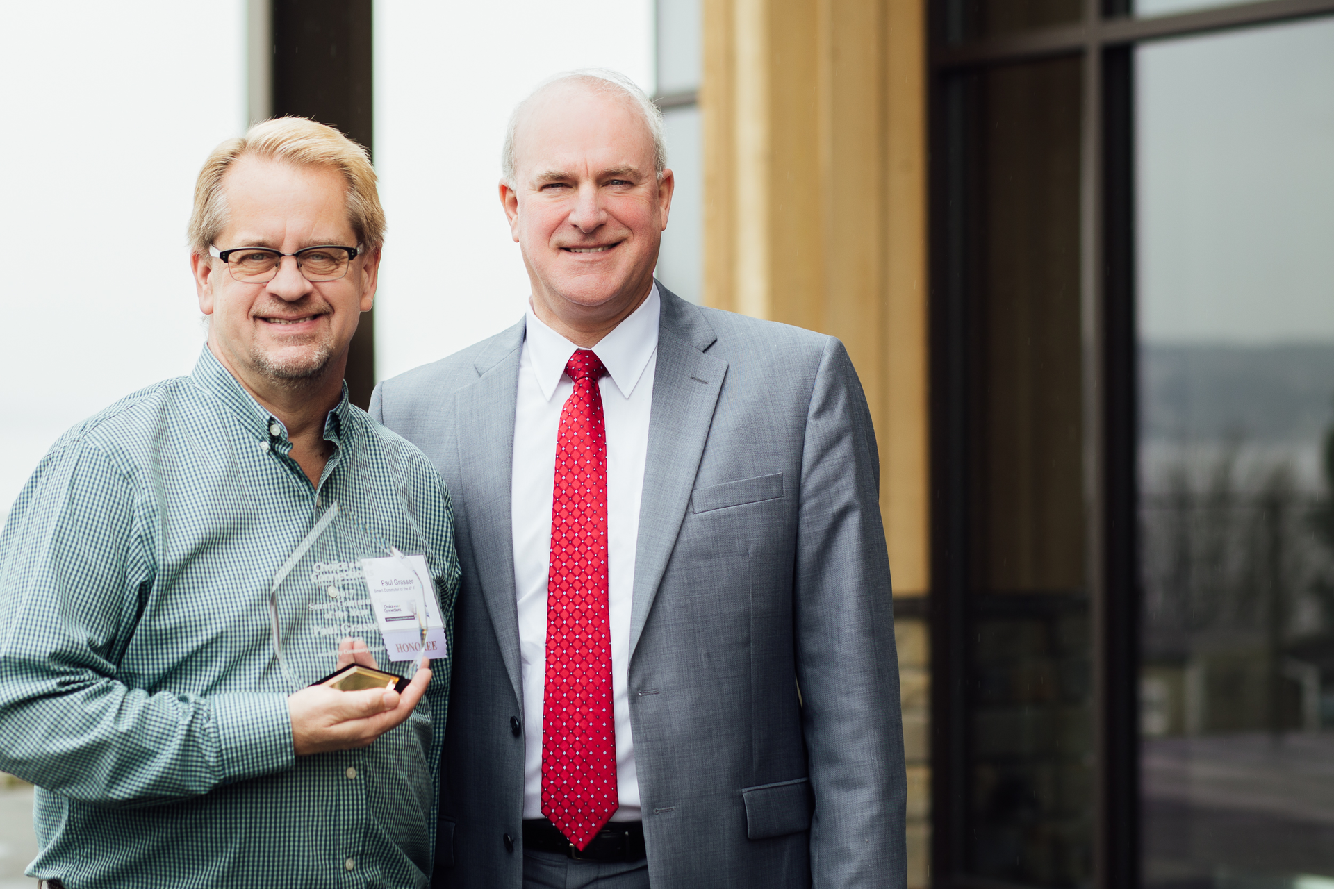 Paul Grasser was honored at the 21st Annual Choice Connections Awards in Mukilteo.