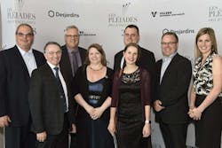 Prevost won the award in the “Outstanding performance outside Quebec” category at the Pléiades Gala organized by the Lévis chamber of commerce. Prevost won the award in the “Outstanding performance outside Quebec” category at the Pléiades Gala organized by the Lévis chamber of commerce.