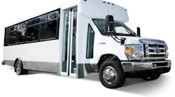Motiv Power SystemThe new zero emissions shuttles feature the Challenger EV body manufactured by Champion. Motiv Power SystemThe new zero emissions shuttles feature the Challenger EV body manufactured by Champion.