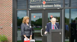 At a formal facility dedication and open house event held on Wednesday, May 23, Centre Area Transportation Authority General Manager Louwana Oliva.