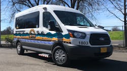 Rogue Valley Transportation District has announced a successful deployment of six hybrid-electric (HEV) passenger vans in RVTD’s paratransit fleet. Rogue Valley Transportation District has announced a successful deployment of six hybrid-electric (HEV) passenger vans in RVTD’s paratransit fleet.