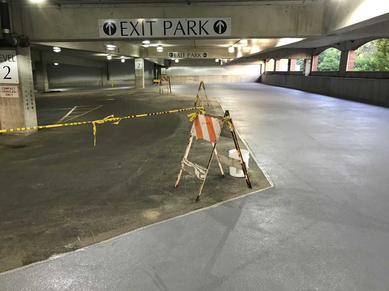 Western Specialty Contractors Applies Traffic Coatings to Parking
