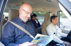 Workers with varying schedules find it difficult to rideshare because they can’t commit to leave at a specific time. OmniRide’s new flexible vanpooling program, scheduled to start in the spring, will eliminate that hurdle. Workers with varying schedules find it difficult to rideshare because they can’t commit to leave at a specific time. OmniRide’s new flexible vanpooling program, scheduled to start in the spring, will eliminate that hurdle.