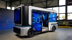 Autonomous and electric: people mover to start series production in 2019.