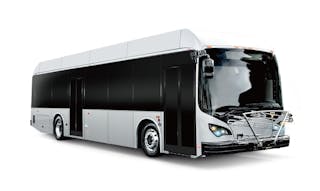 BYD&rsquo;s 40-foot pure electric bus.