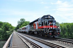 The CTrail Hartford Line service was launched last month providing new rail passenger service through central Connecticut. The CTrail Hartford Line service was launched last month providing new rail passenger service through central Connecticut.
