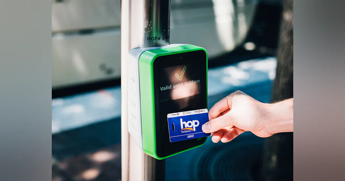Hop Fastpass Taps Another Milestone: 10 Million Trips | Mass Transit