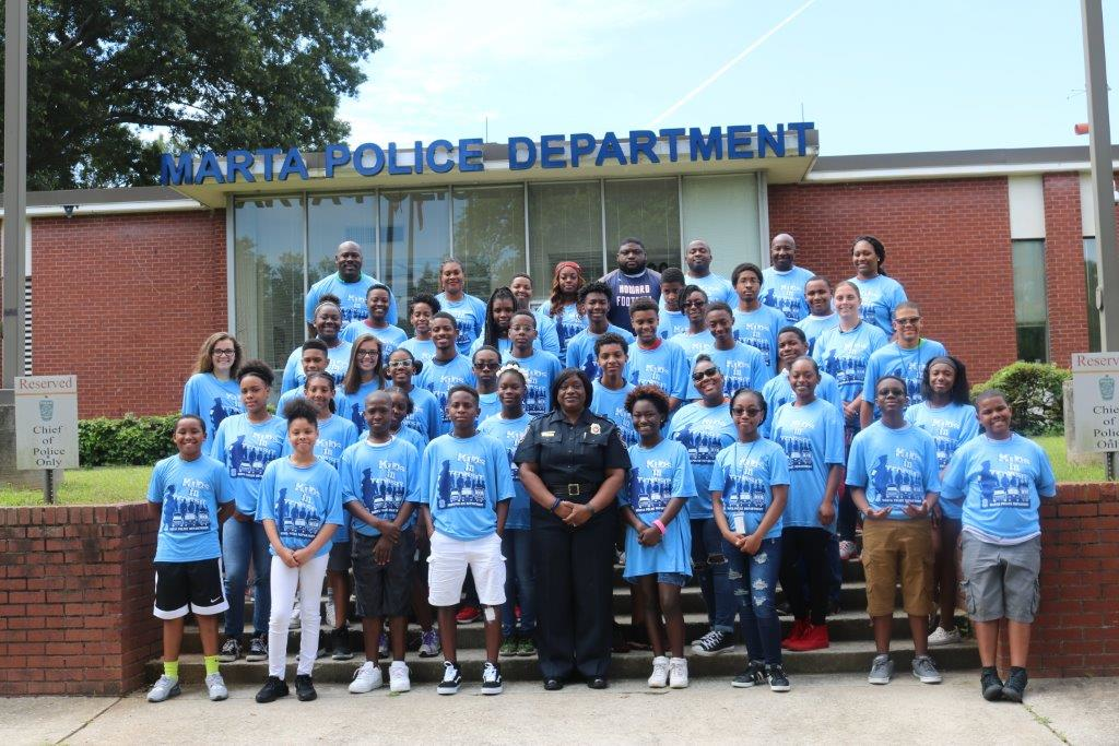 The Metropolitan Atlanta Rapid Transit Authority Police Department hosted the tenth year of its popular Kids in Transit program June 4-8 as part of its ongoing community outreach effort.