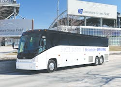 MV has selected MCI’s best-selling clean diesel J4500 based on its luxurious passenger experience and workhorse reliability. MV has selected MCI’s best-selling clean diesel J4500 based on its luxurious passenger experience and workhorse reliability.