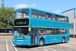 NXWM fleet number 4601 repainted in Walsall Corporation livery. NXWM fleet number 4601 repainted in Walsall Corporation livery.