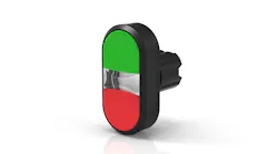EAO Series 45 double pushbuttons.