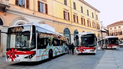 BYD has added six 12 meter ebus in Novara, Italy.