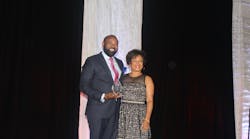 Palm Tran Executive Director Clinton B. Forbes presented with prestigious Gerald Anderson &ldquo;Service&rdquo; Award at the 2018 COMTO Industry Awards Banquet in Baltimore, Maryland.