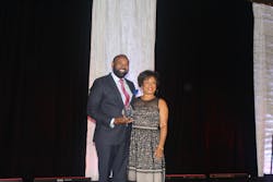 Palm Tran Executive Director Clinton B. Forbes presented with prestigious Gerald Anderson &ldquo;Service&rdquo; Award at the 2018 COMTO Industry Awards Banquet in Baltimore, Maryland.