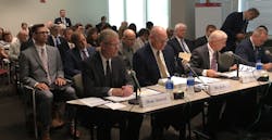 The Expert Witness Panel and attendees filled the hearing room in Sacramento. The Expert Witness Panel and attendees filled the hearing room in Sacramento.